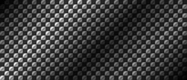 Dark Black Geometric Grid Background Modern Dark Abstract Vector Texture — Stock vektor