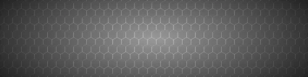 Abstract Hexagon Dark Background Dark Black Geometric Grid Background Modern — Stockvektor