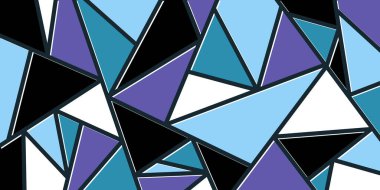 Çok renkli mozaik arka plan. Modern renk soyut vektör dokusu. EPS 10 