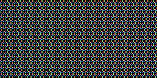 Абстрактний Кольоровий Шестикутний Фон Сучасна Кубічна Текстура Вектор Eps — стоковий вектор