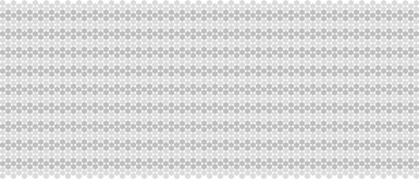 Gris Motif Géométrique Des Hexagones Sur Fond Clair Texture Vectorielle — Image vectorielle