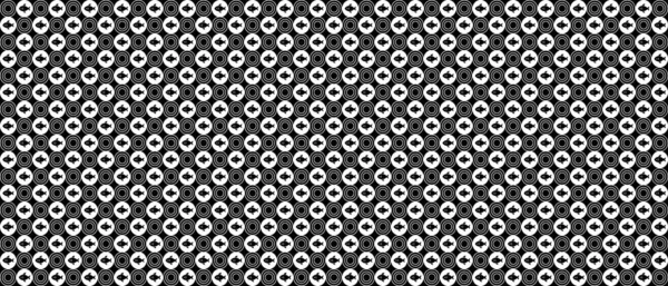 Onda Japonesa Blanco Negro Con Fondo Patrón Peces Textura Moderna — Vector de stock