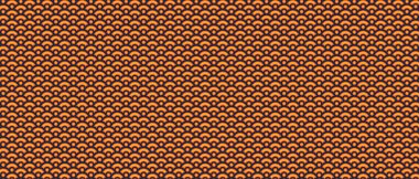 Sarı Japon kağıdı ve Japon desenli arka plan. Modern soyut vektör dokusu.