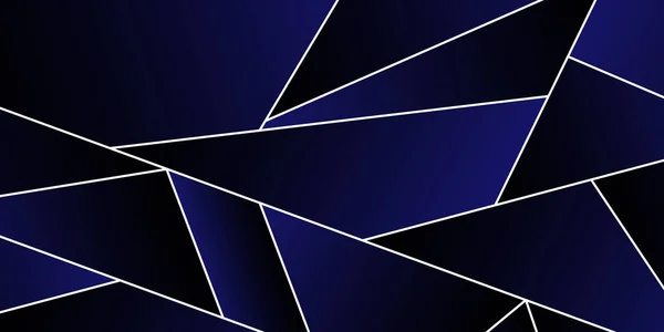 Mörkblå Och Vit Mosaik Bakgrund Modern Mörk Abstrakt Vektorstruktur Eps — Stock vektor