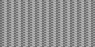 Altıgenli soyut geometrik desen. Siyah beyaz dokular. Modern soyut vektör arkaplanı. EPS 10