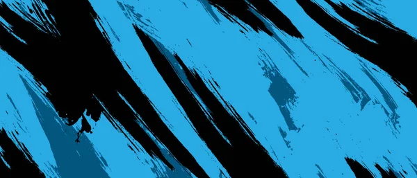 Azul Abstrato Com Fundo Vetorial Grunge Preto — Vetor de Stock