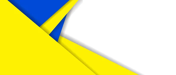 Streszczenie Żółto Niebieskie Tło Ukośnymi Liniami Ukraina Baner Koncepcyjny Lub — Wektor stockowy