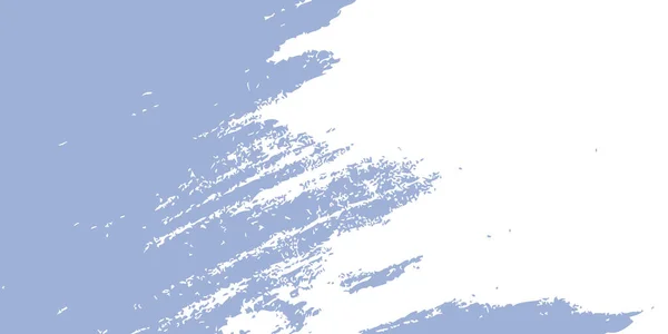 Abstrato Azul Branco Pincel Acidente Vascular Cerebral Fundo Vetor Grunge — Vetor de Stock