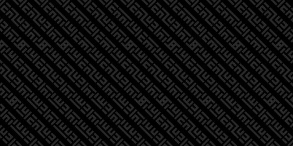 Abstracte Zwarte Achtergrond Met Diagonale Lijnen Moderne Donkere Abstracte Vectortextuur — Stockvector