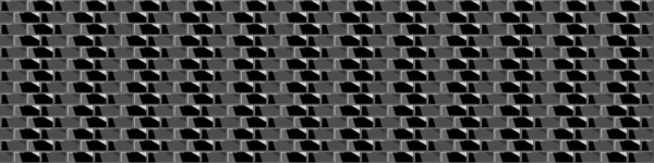Abstract Black White Brick Wall Vector Illustration Background — стоковый вектор