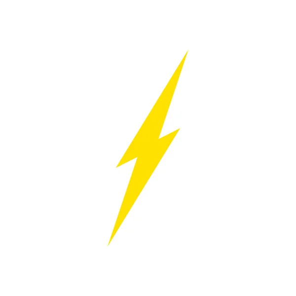 Blitz Blitz Blitz Symbol Moderne Vektordarstellung Isoliert Auf Weißem Hintergrund — Stockvektor