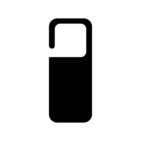 Значок Вешалки Дверной Ручки Изолирован Белом Фоне Векторная Eps — стоковый вектор