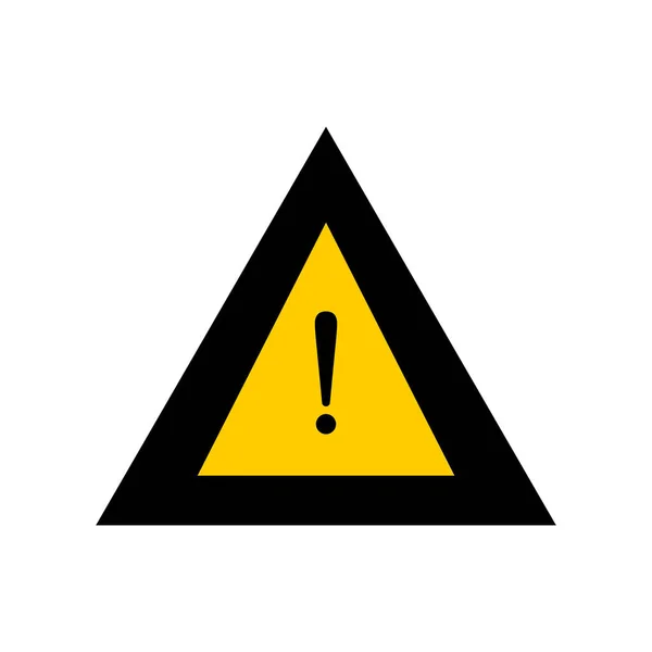 Illustration Yellow Warning Sign Vector Symbol Stock Vector by