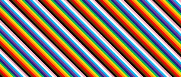 Pride Background Lgbtq Pride Flag Colours Rainbow Stripes Vector Background — 스톡 벡터
