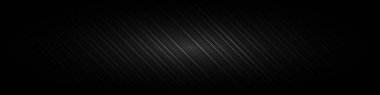 Dark black Geometric grid diagonal lines background. Modern dark abstract vector texture.