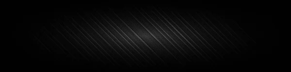 Dark Black Geometric Grid Diagonal Lines Background Modern Dark Abstract — Vector de stock