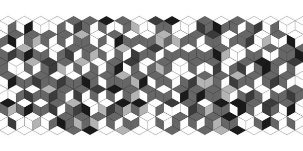 Geometric Background Hexagons Pattern Modern Dark Abstract Vector Backdrop — Vettoriale Stock