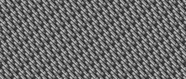 Koyu siyah Geometrik şebeke arka planı. Modern koyu soyut vektör dokusu.