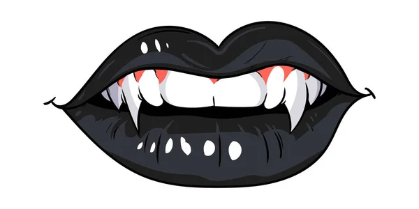 Os Bordos à Moda Da Mulher Do Dente Do Vampiro Abrem Levemente a Ilustração  Transparente Do Vetor Do Projeto Do Fundo Do Modelo D Ilustração do Vetor -  Ilustração de emblema, fêmea