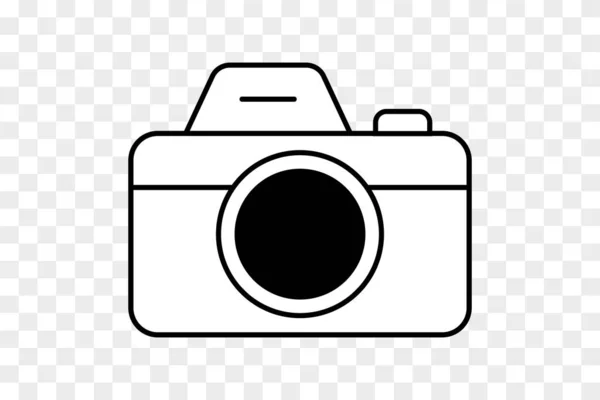 Camera Icon Video Camera Icon Photo Camera Illustration Isolated Transparent — Stock Vector