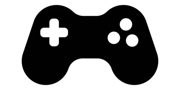 Spielkonsolen Symbol Zeichen Symbol Vektor Isoliert Auf Weißem Hintergrund — Stockvektor