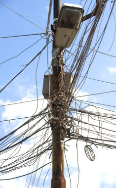 dağınık kabloları