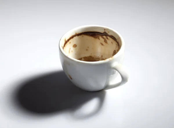 Dirty Coffee Cup — Stock Photo, Image