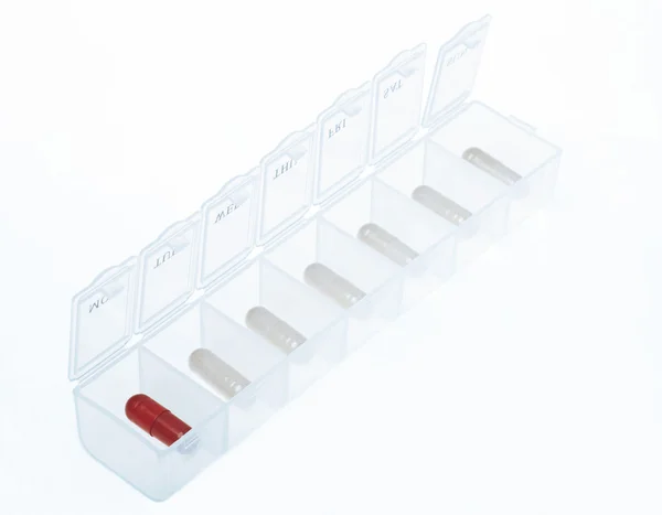 Caja de pastillas — Foto de Stock