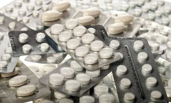 Ampollas con pastillas —  Fotos de Stock
