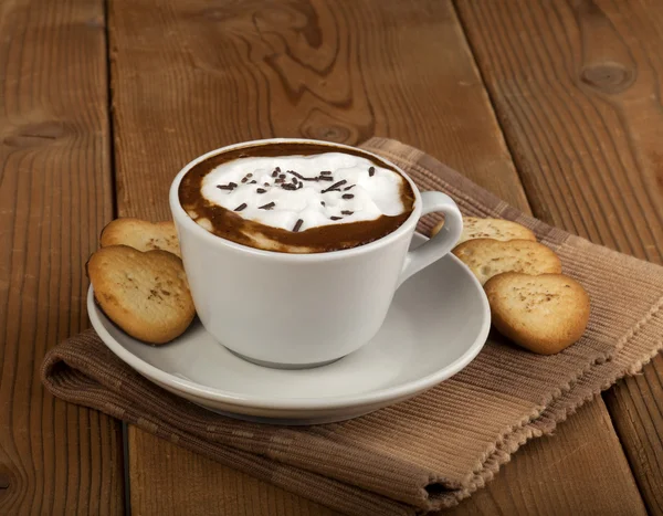Söt kaffe på morgonen — Stockfoto