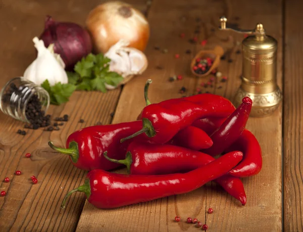 Rode paprika — Stockfoto