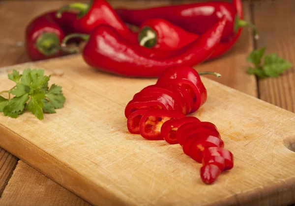 Rode paprika — Stockfoto