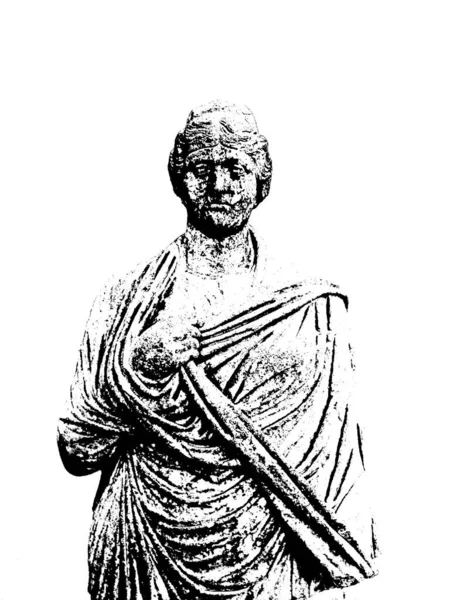 Illustration Une Statue Romaine — Photo