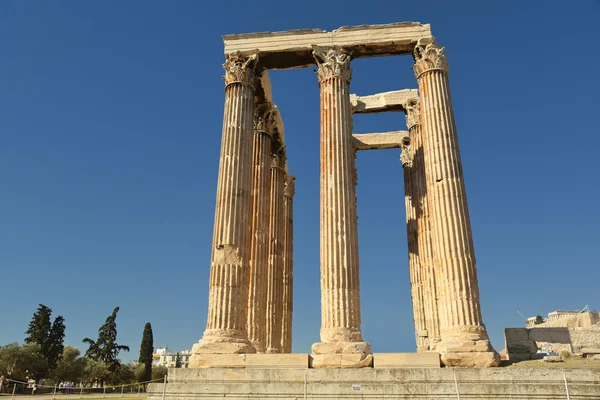 El Templo de Zeus Olímpico — Foto de Stock
