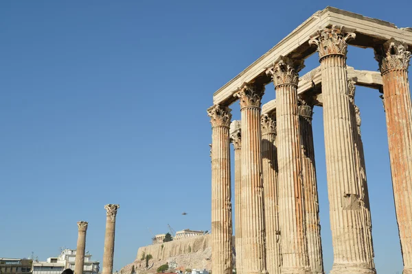 El Templo de Zeus Olímpico Fotos de stock libres de derechos