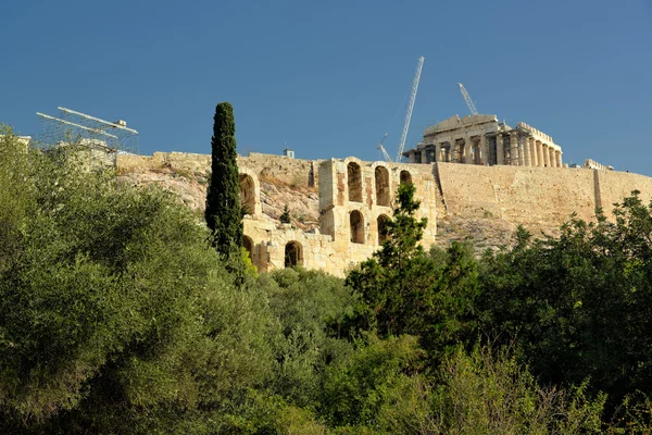 Atenas pontos turísticos e atração turística — Fotografia de Stock