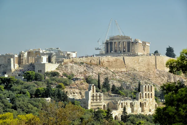 Atene attrazioni turistiche e attrazioni turistiche — Foto Stock