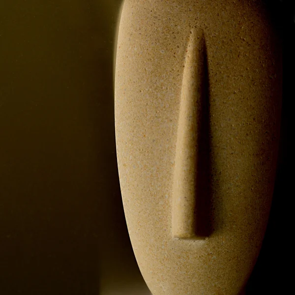 Cycladic figure head — Stock Photo, Image
