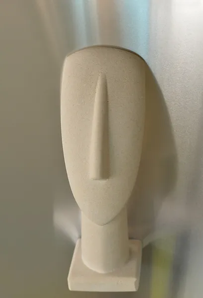 Cycladic figure head — Stock Photo, Image