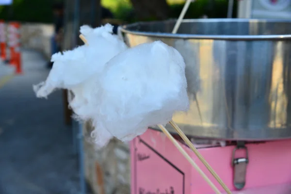 Noel için pamuk şeker