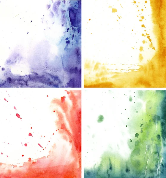 Aquarelas abstratas fundo — Fotografia de Stock