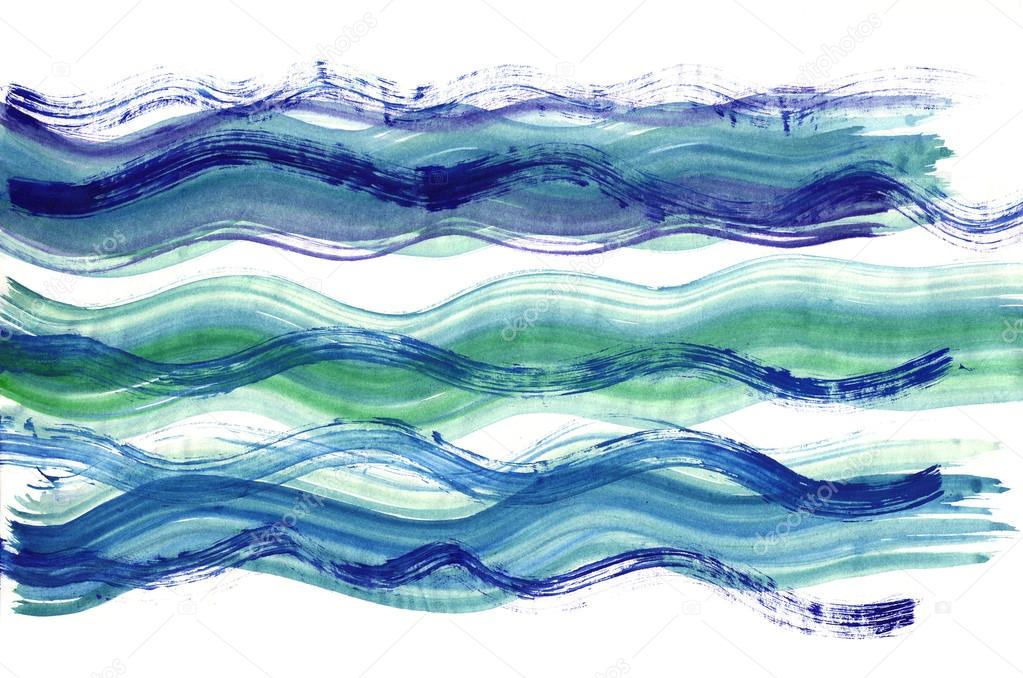 Abstract Watercolors Background