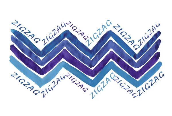 suluboya zikzaklar