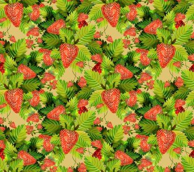 çilek seamless modeli