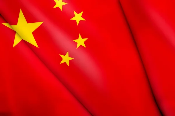 Flagge von China — Stockfoto