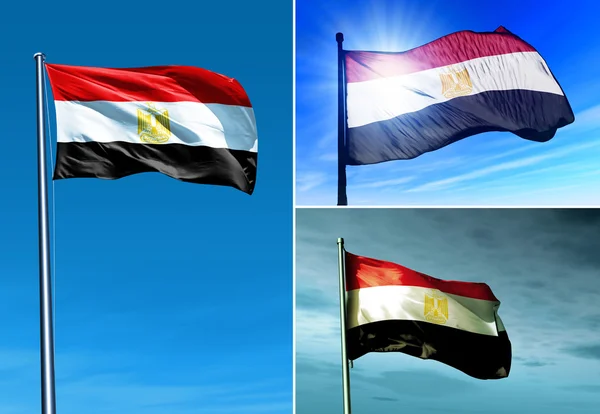 Bandera de Egipto —  Fotos de Stock