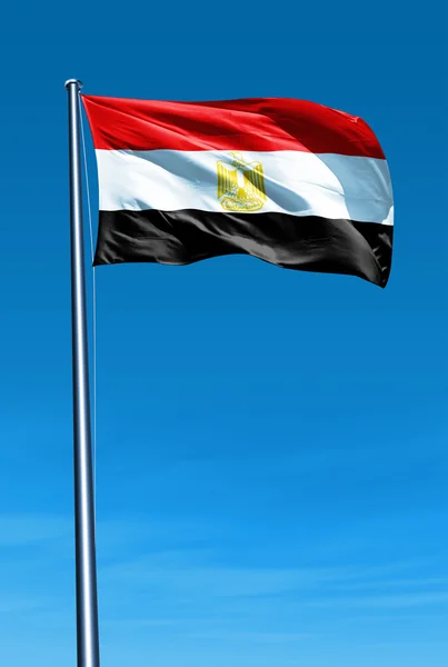 Bandera de Egipto — Foto de Stock