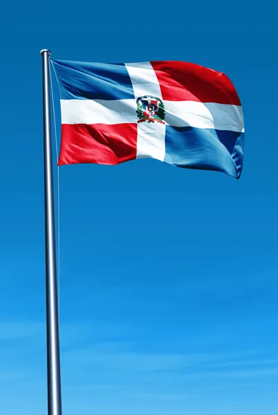 Flag of Dominican Republic — Stock Photo, Image