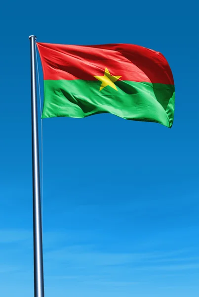 Vlag van Burkina Faso — Stockfoto