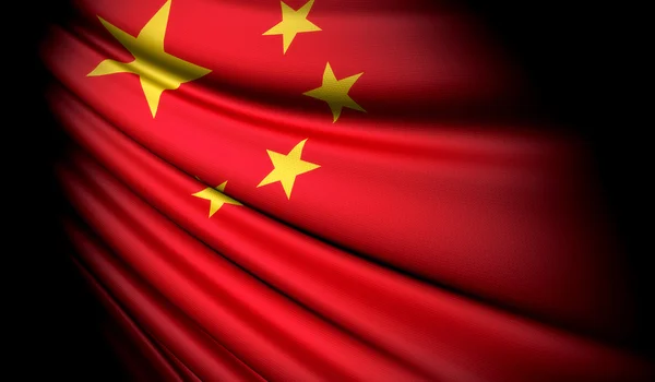 Vlag van china — Stockfoto
